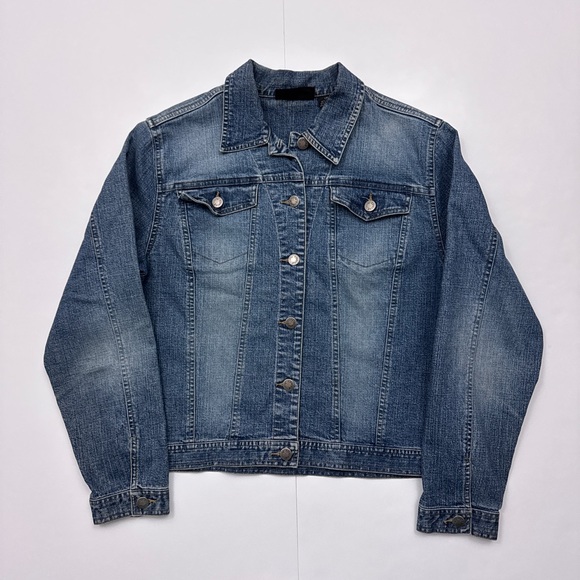 Lee Jackets & Blazers - Vintage Riveted by Lee Denim Jean Jacket